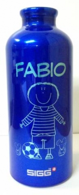 Sigg Flasche lasergraviert              